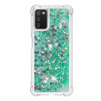 Coque Samsung Galaxy A03s Désires Paillettes