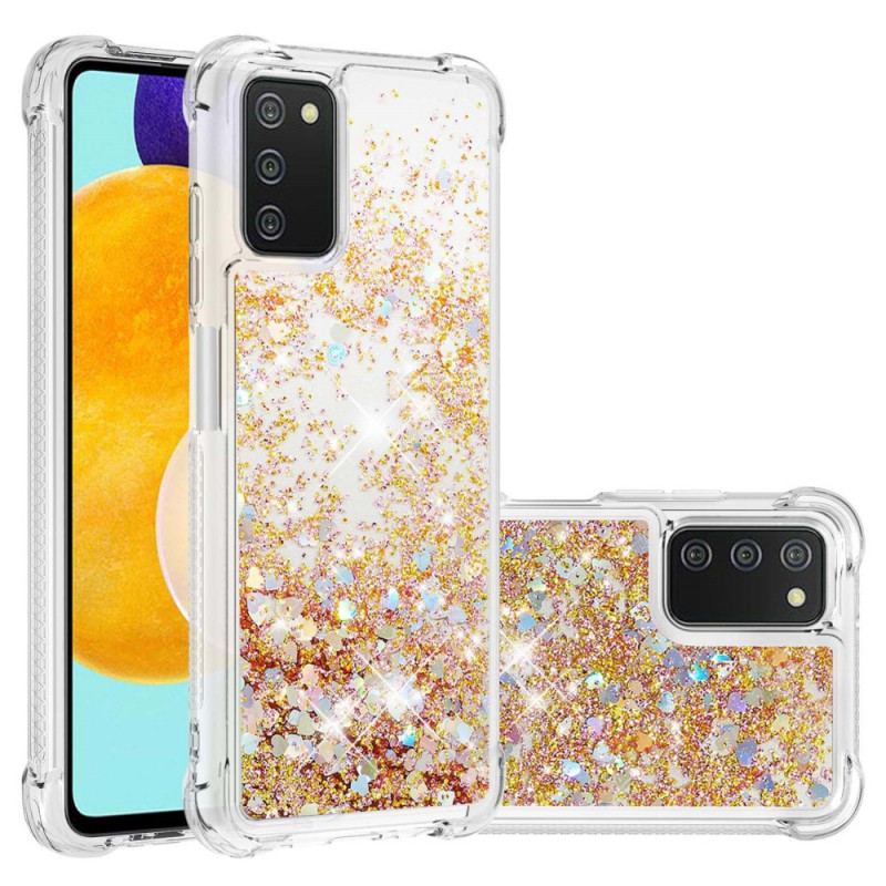 Coque Samsung Galaxy A03s Désires Paillettes