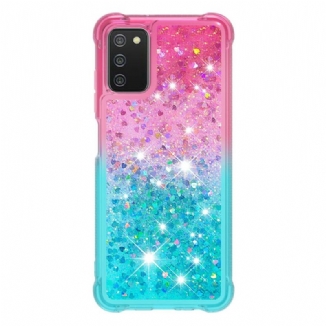 Coque Samsung Galaxy A03s Paillettes Colors