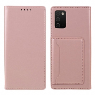 Flip Cover Samsung Galaxy A03s Porte-Carte Support