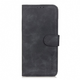 Housse Samsung Galaxy A03s Effet Cuir Vintage KHAZNEH