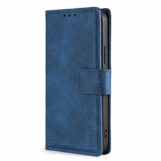 Housse Samsung Galaxy A03s Effet Peau de Crocodile