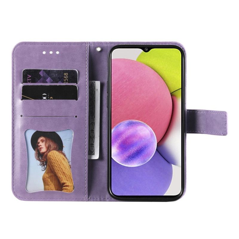 Housse Samsung Galaxy A03s Mandala de Fleurs