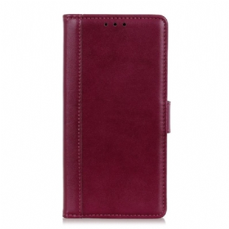 Housse Samsung Galaxy A03s Style Cuir Élégance