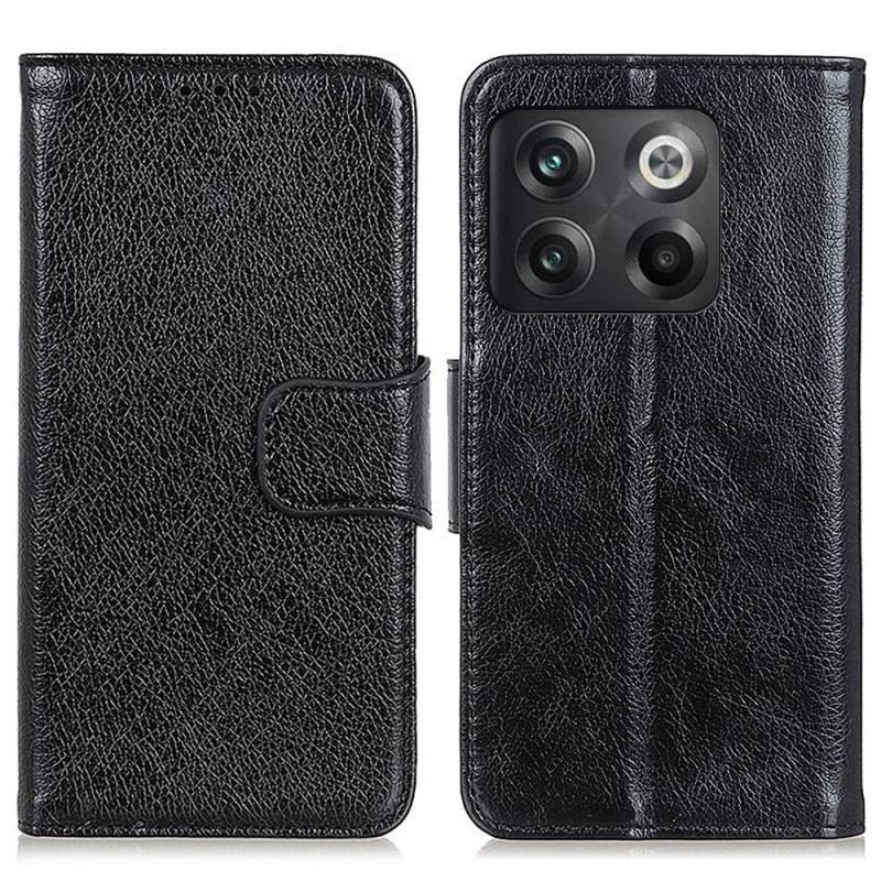 Housse OnePlus 10T 5G Cuir Fendu Nappa