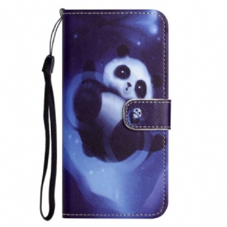 Housse OnePlus 10T 5G Panda Espace à Lanière