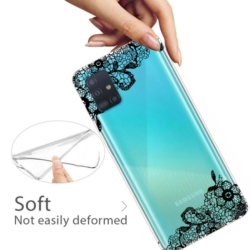 Coque Samsung Galaxy A31 Dentelle Fine