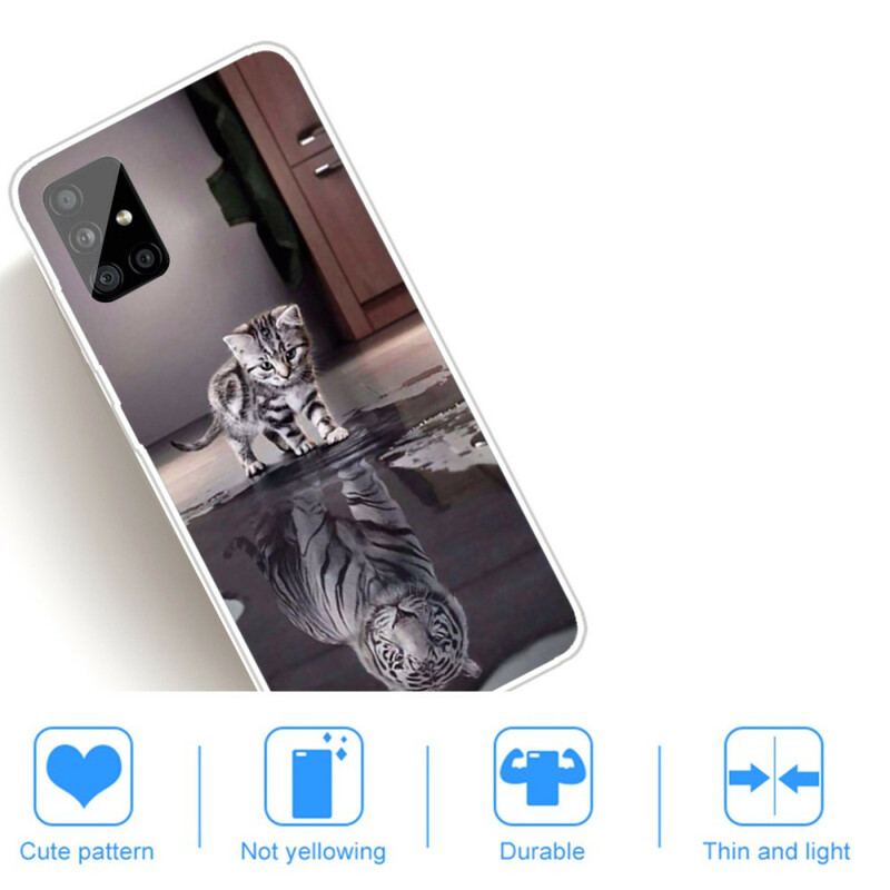 Coque Samsung Galaxy A31 Ernest le Tigre