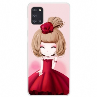 Coque Samsung Galaxy A31 Manga Lady