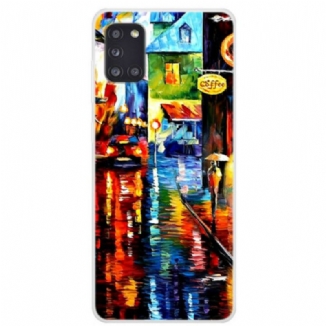 Coque Samsung Galaxy A31 Peinture de Café