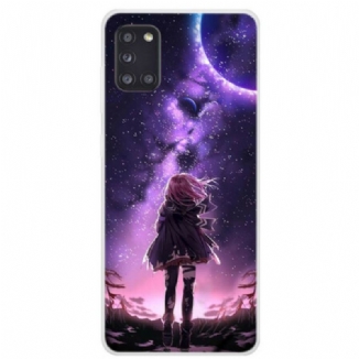 Coque Samsung Galaxy A31 Pleine Lune Magique
