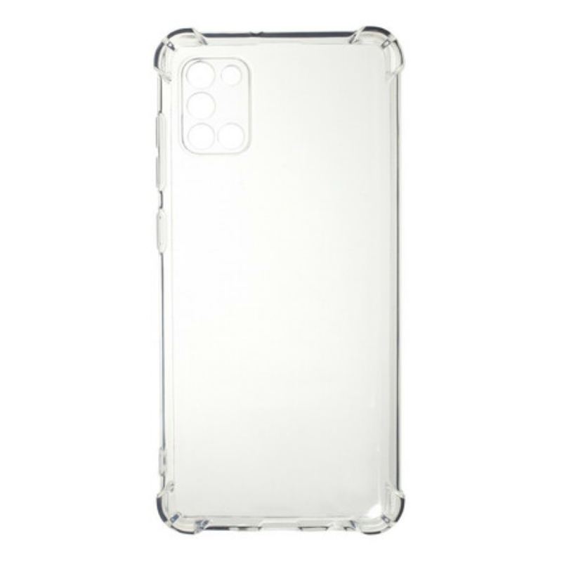 Coque Samsung Galaxy A31 Transparente Coins Renforcés