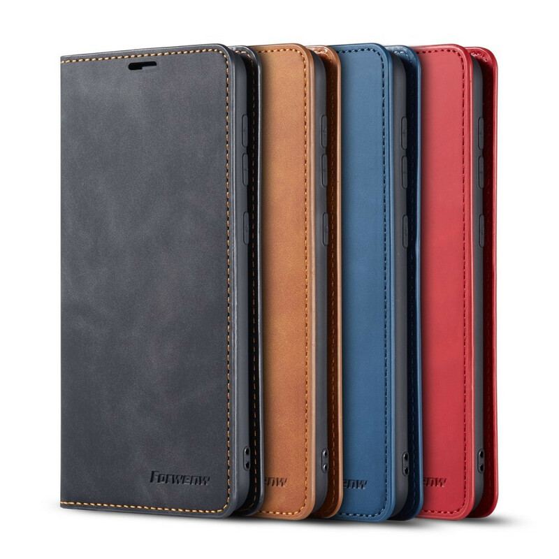 Housse Samsung Galaxy A31 Effet Cuir FORWENW