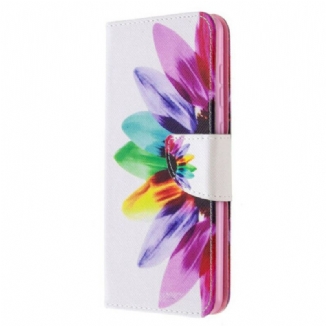Housse Samsung Galaxy A31 Fleur Aquarelle