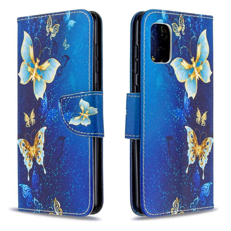 Housse Samsung Galaxy A31 Papillons Rois