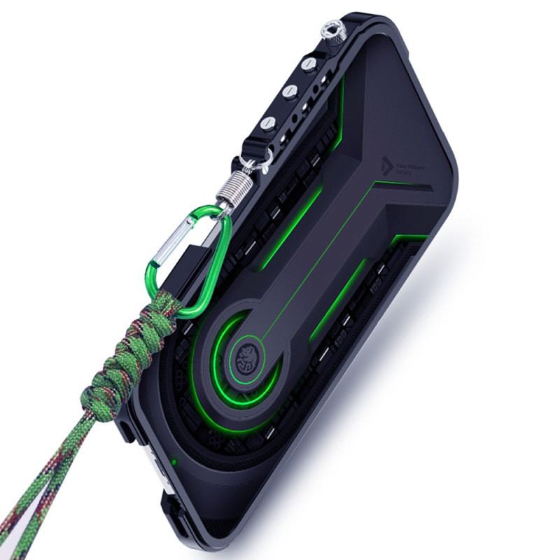 Coque Bumper Vivo X200 Aluminium avec Lanière