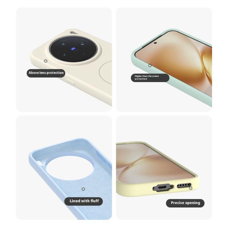 Coque Vivo X200 MagSafe Silicone Liquide