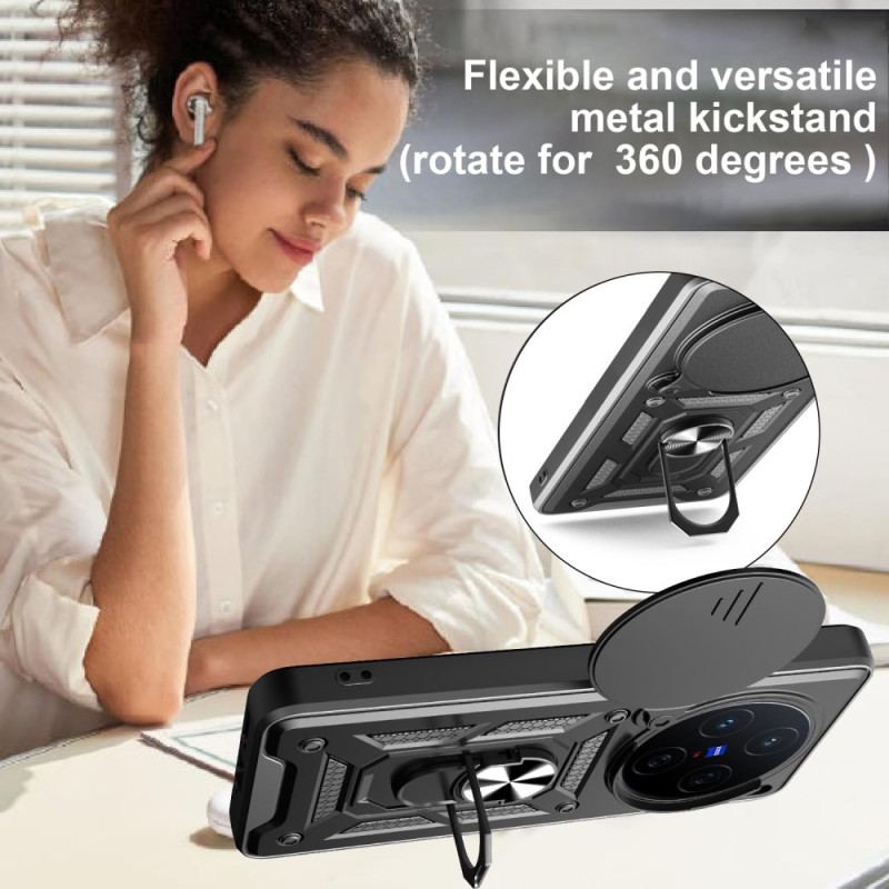 Coque Vivo X200 Protection Caméra Coulissante et Support