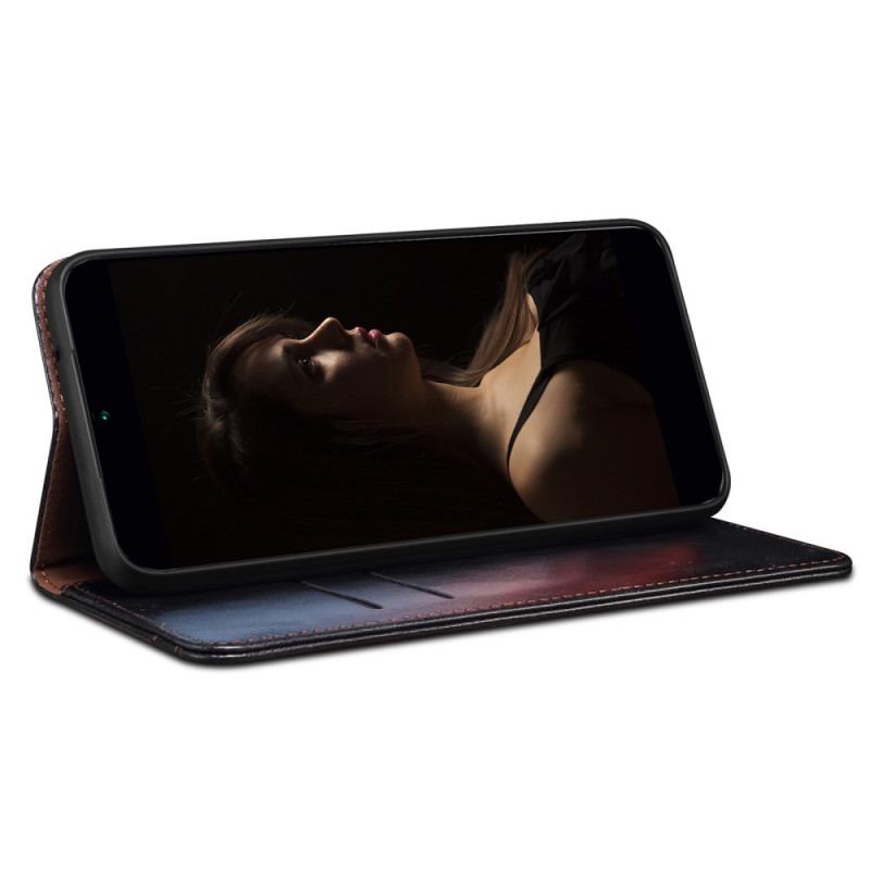 Flip Cover Vivo X200 Simili Cuir Ciré