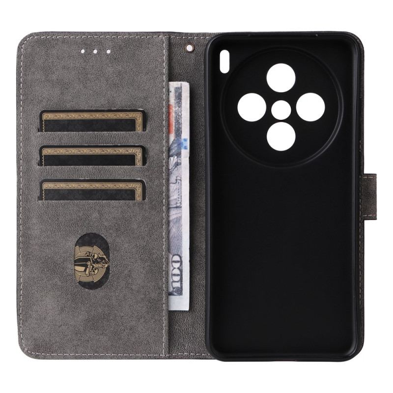 Housse Vivo X200 Effet Daim à Lanière