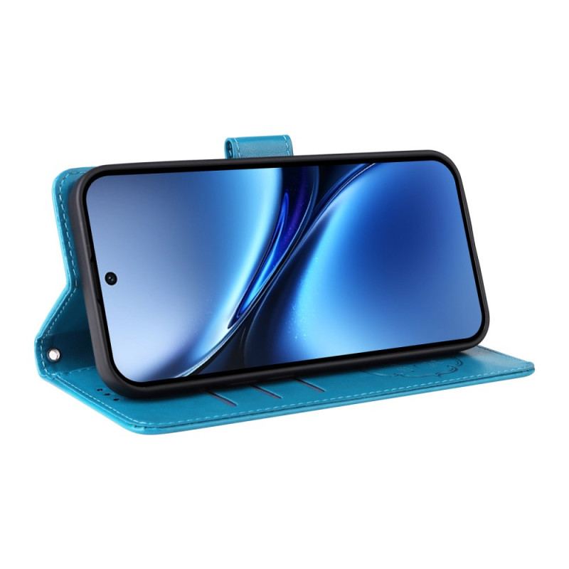 Housse Vivo X200 Motif Papillon Floral