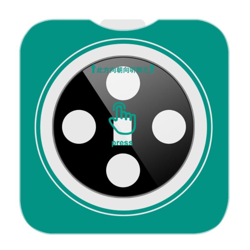 Lentille de Protection en Verre Trempé pour Vivo X200 Cadre de Positionnement Automatique