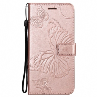 Housse Oppo Find X3 / X3 Pro Papillons et Rabat Oblique