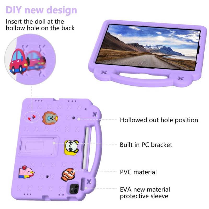 Coque iPad Pro 13 (2024) / Air 13 (2024) / iPad Pro 12.9 (2022) / (2021) / (2020) / (2018) Kids EVA