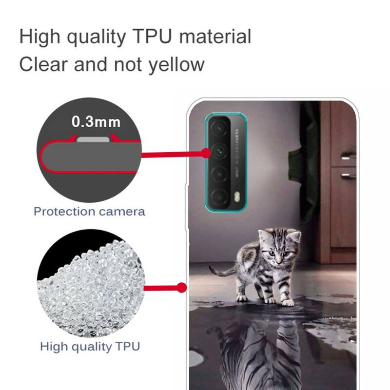 Coque Huawei P Smart 2021 Ernest le Tigre