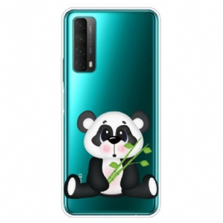 Coque Huawei P Smart 2021 Transparente Panda Triste
