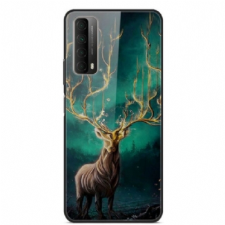 Coque Huawei P Smart 2021 Verre Trempé Roi des Cerfs