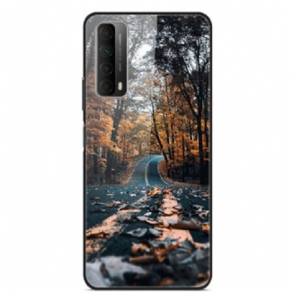 Coque Huawei P Smart 2021 Verre Trempé Route du Bonheur