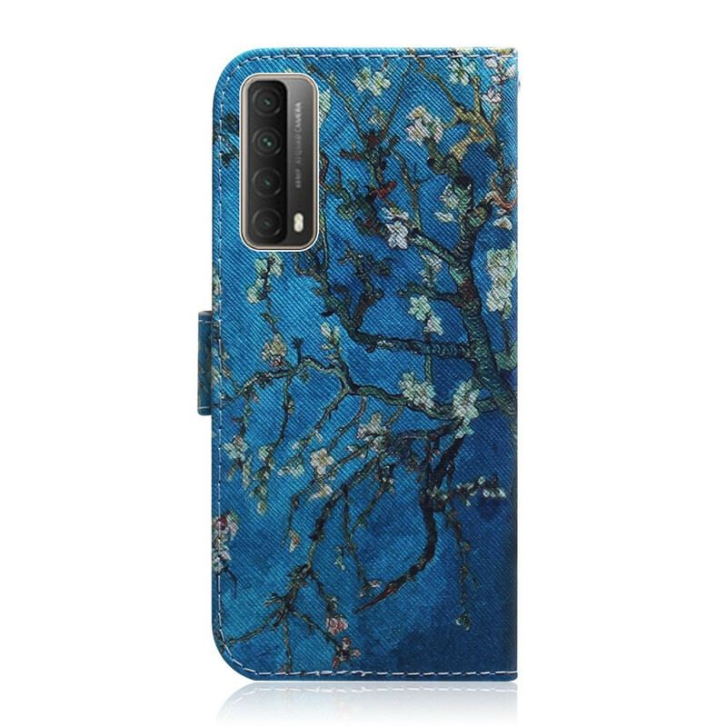 Housse Huawei P Smart 2021 Branches Fleuries