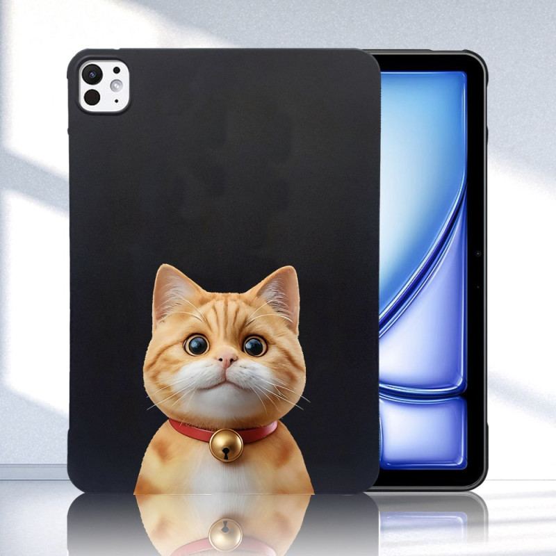 Coque iPad Pro 13 (2025) / 13 (2024) Chat à Poil Court