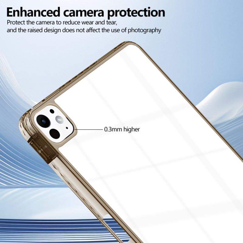 Coque iPad Pro 13 (2025) / 13 (2024) Design Transparent