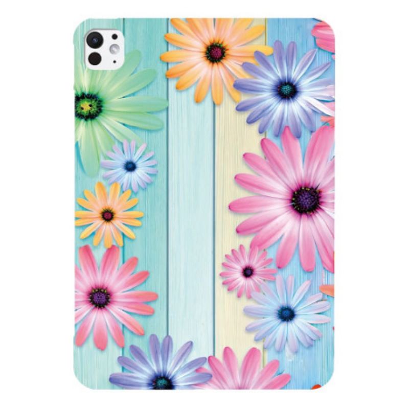 Coque iPad Pro 13 (2025) / 13 (2024) Motif Tournesol