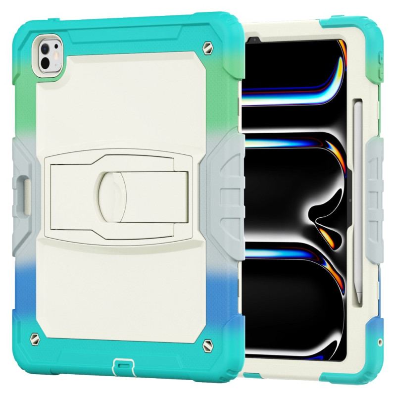Coque iPad Pro 13 (2025) / 13 (2024) Robuste avec Porte-Stylo et Bandoulière