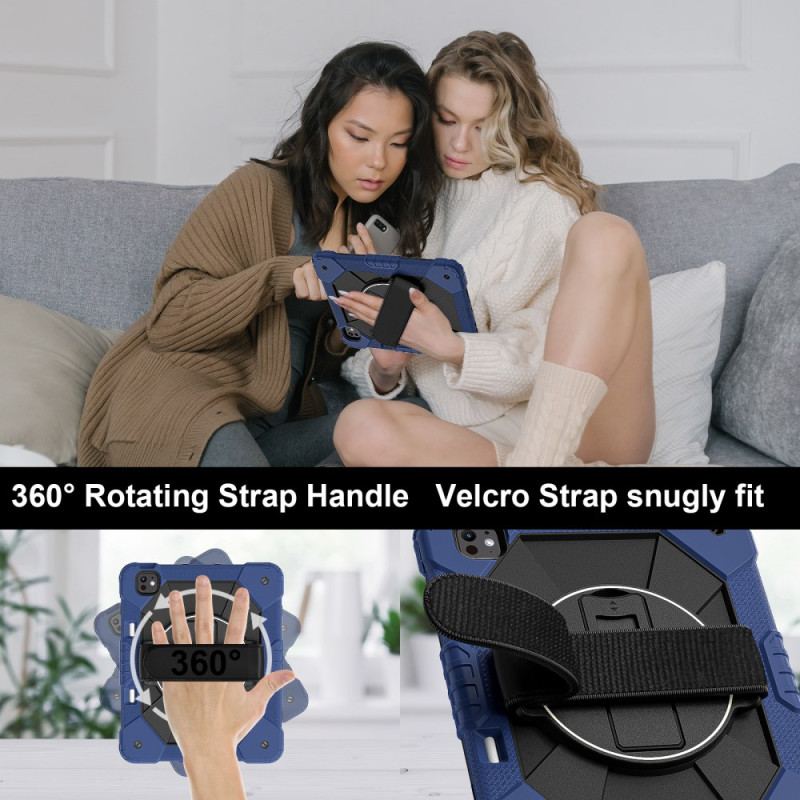 Coque iPad Pro 13 (2025) / 13 (2024) Sangle Manuelle et Bandoulière