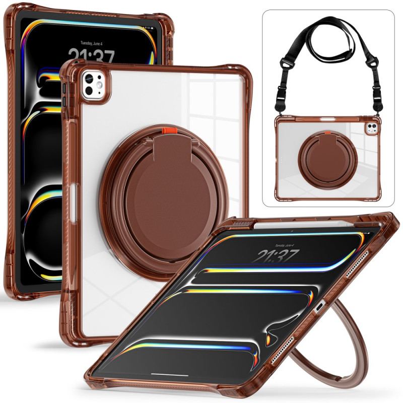 Coque iPad Pro 13 (2025) / 13 (2024) Support Ajustable et Bandoulière