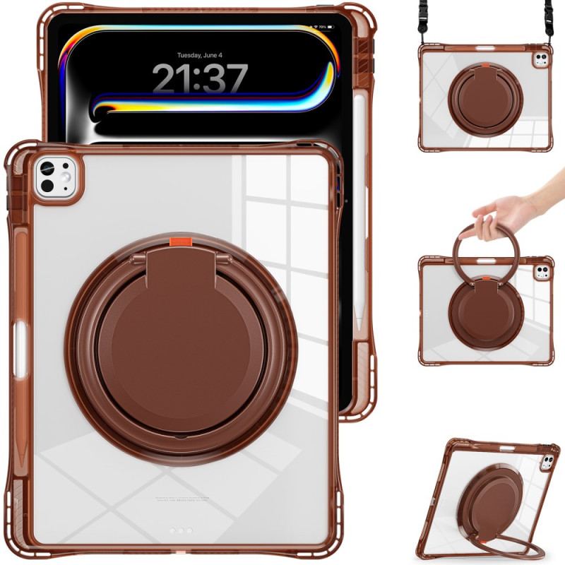 Coque iPad Pro 13 (2025) / 13 (2024) Support Ajustable et Bandoulière