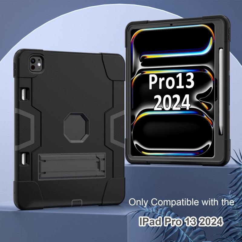 Coque iPad Pro 13 (2025) / 13 (2024) Support Intégré et Porte-Styet