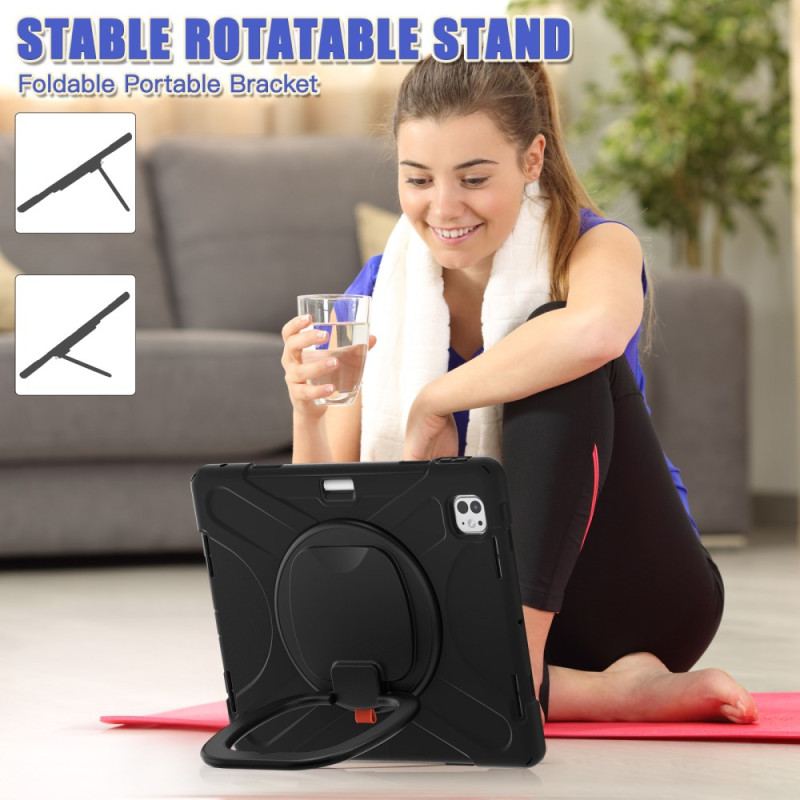 Coque iPad Pro 13 (2025) / 13 (2024) Support Pivotant et Poignée