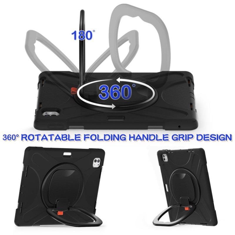 Coque iPad Pro 13 (2025) / 13 (2024) Support Pivotant et Poignée