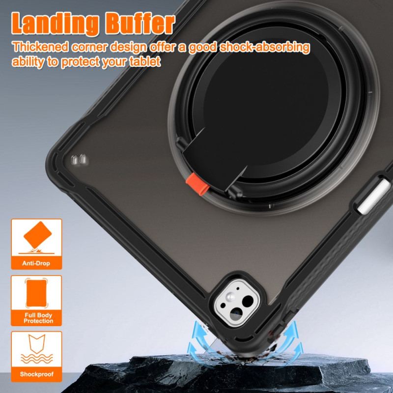 Coque iPad Pro 13 (2025) / 13 (2024) Support Rotatif et Porte-Stylet