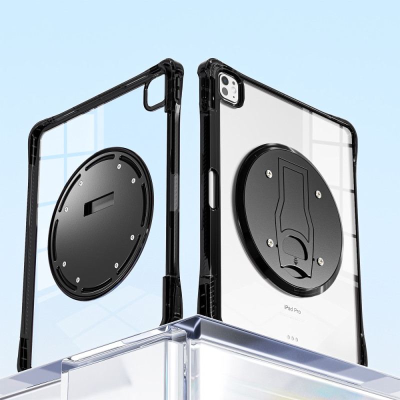 Coque iPad Pro 13 (2025) / 13 (2024) Transparente avec Support