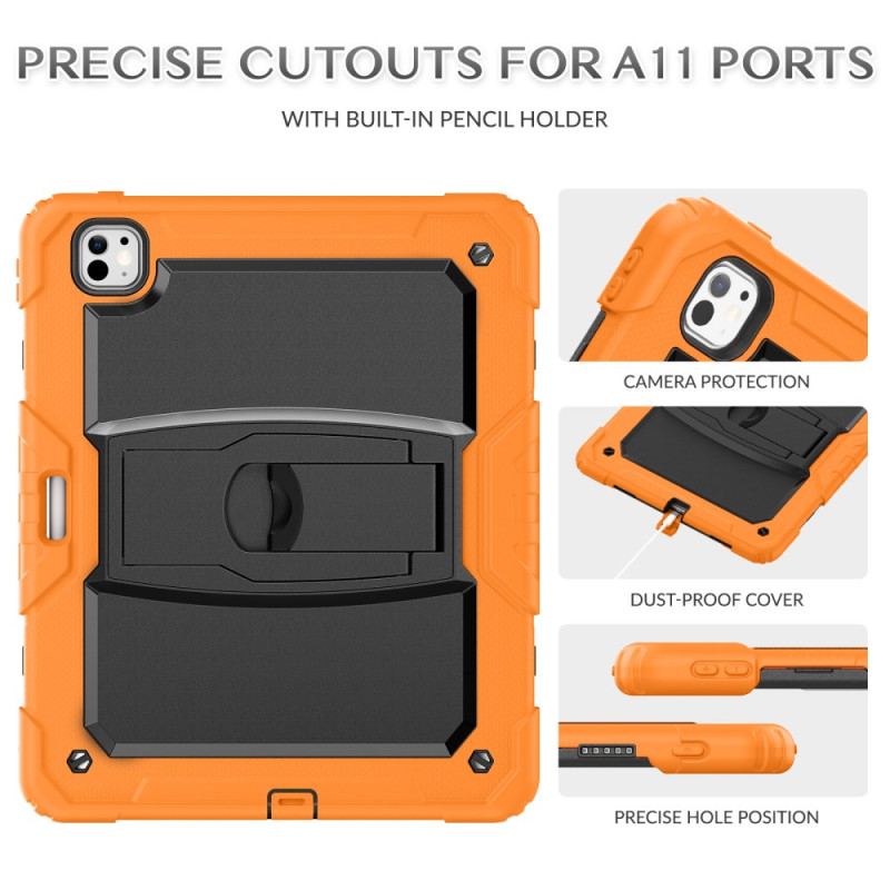 Coque iPad Pro 13 (2025) / 13 (2024) Triple Protection avec Bandoulière