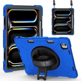 Coque iPad Pro 13 (2025) / 13 (2024) Ultra Résistante Support et Bandoulière