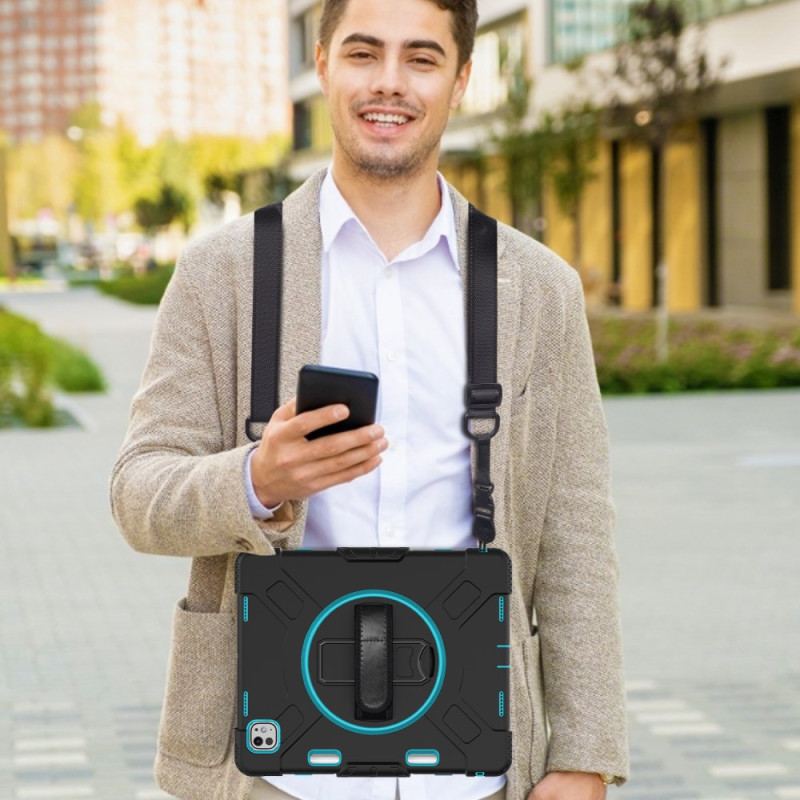 Coque iPad Pro 13 (2025) / 13 (2024) Ultra Résistante Support et Bandoulière