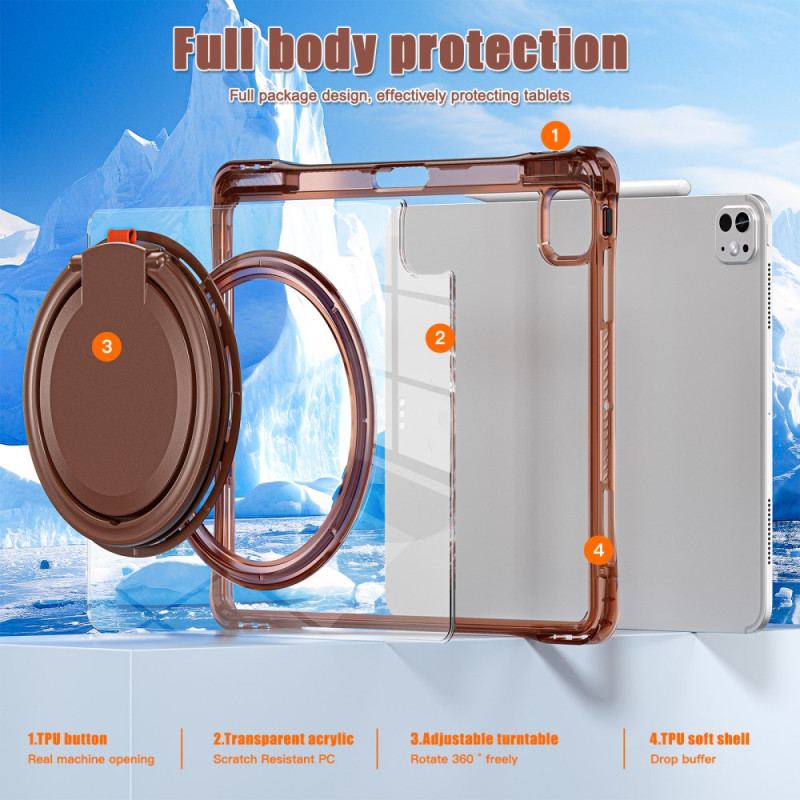 Coque iPad Pro 13 Poignée Rotative à
