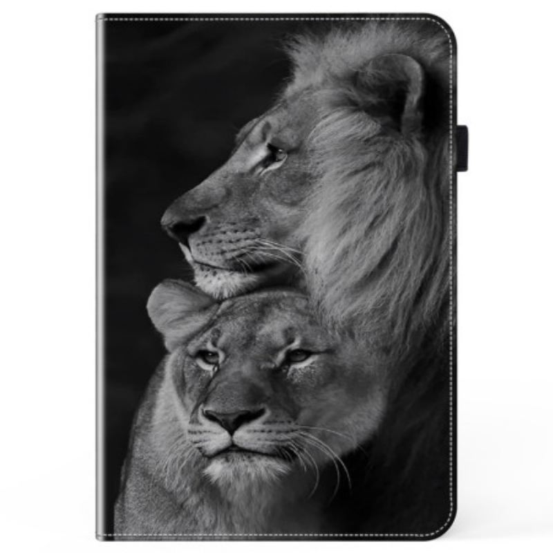 Étui iPad Pro 13 (2025) / 13 (2024) Lions